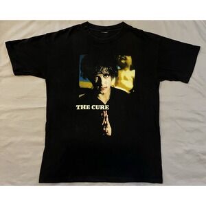 Vintage The Cure T Shirt Robert Smith Wild Mood Swings 90s Tour Concert Band Tee